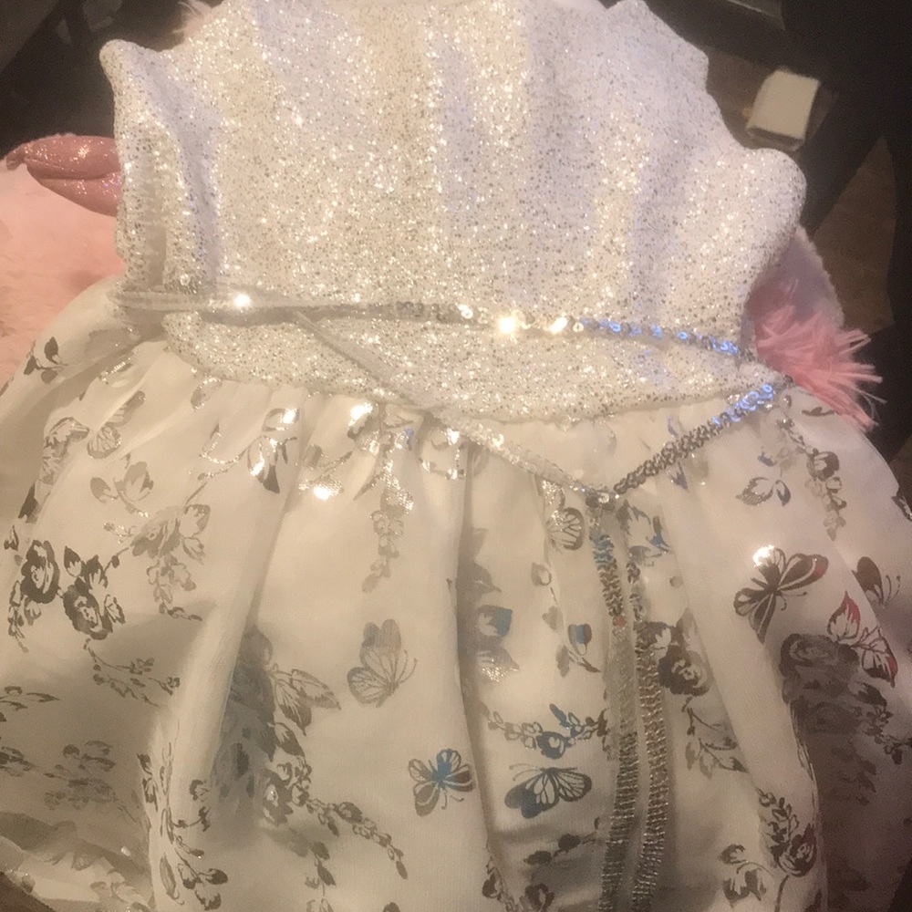 Girl glitter dress